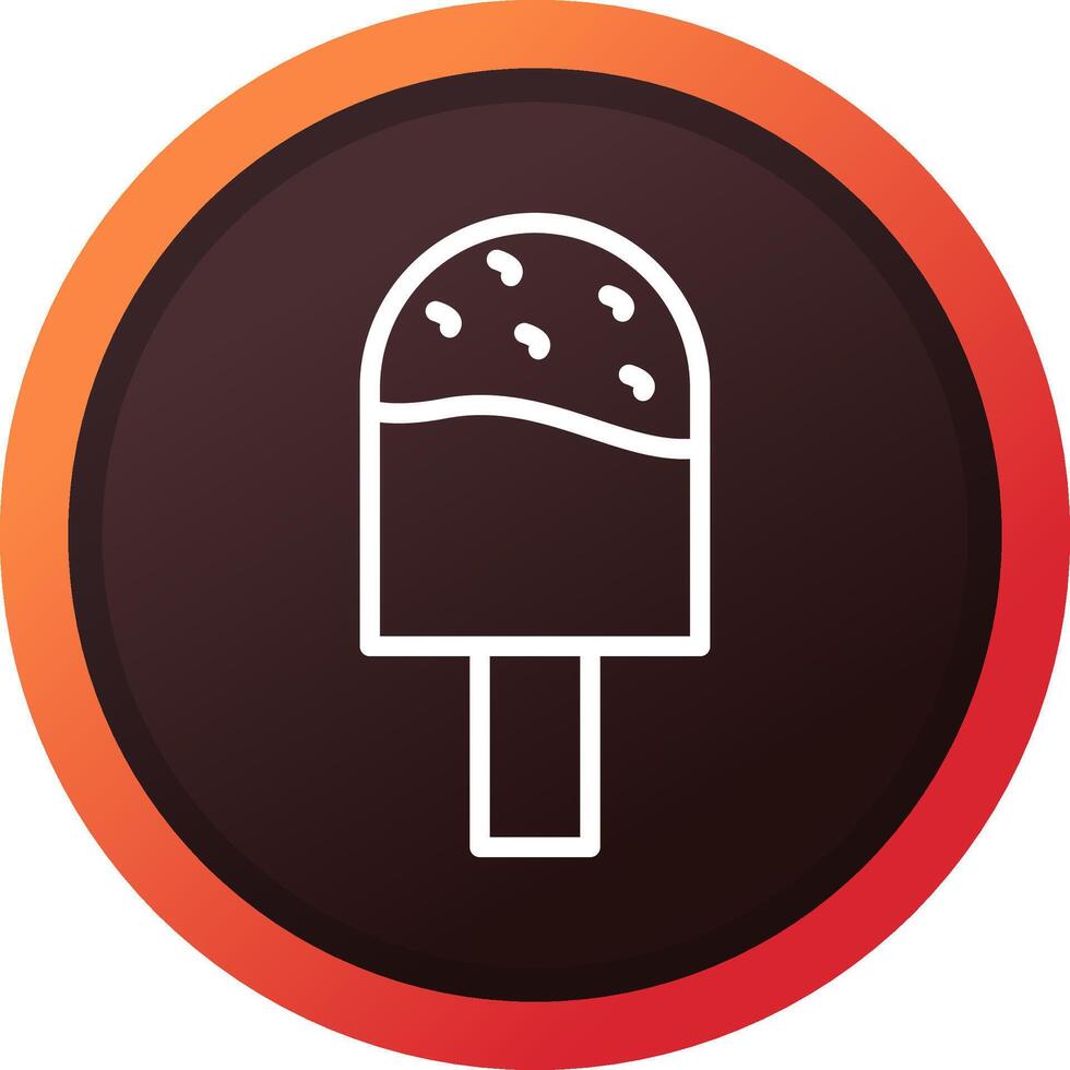 Ice Cream Creative Icon Design vector