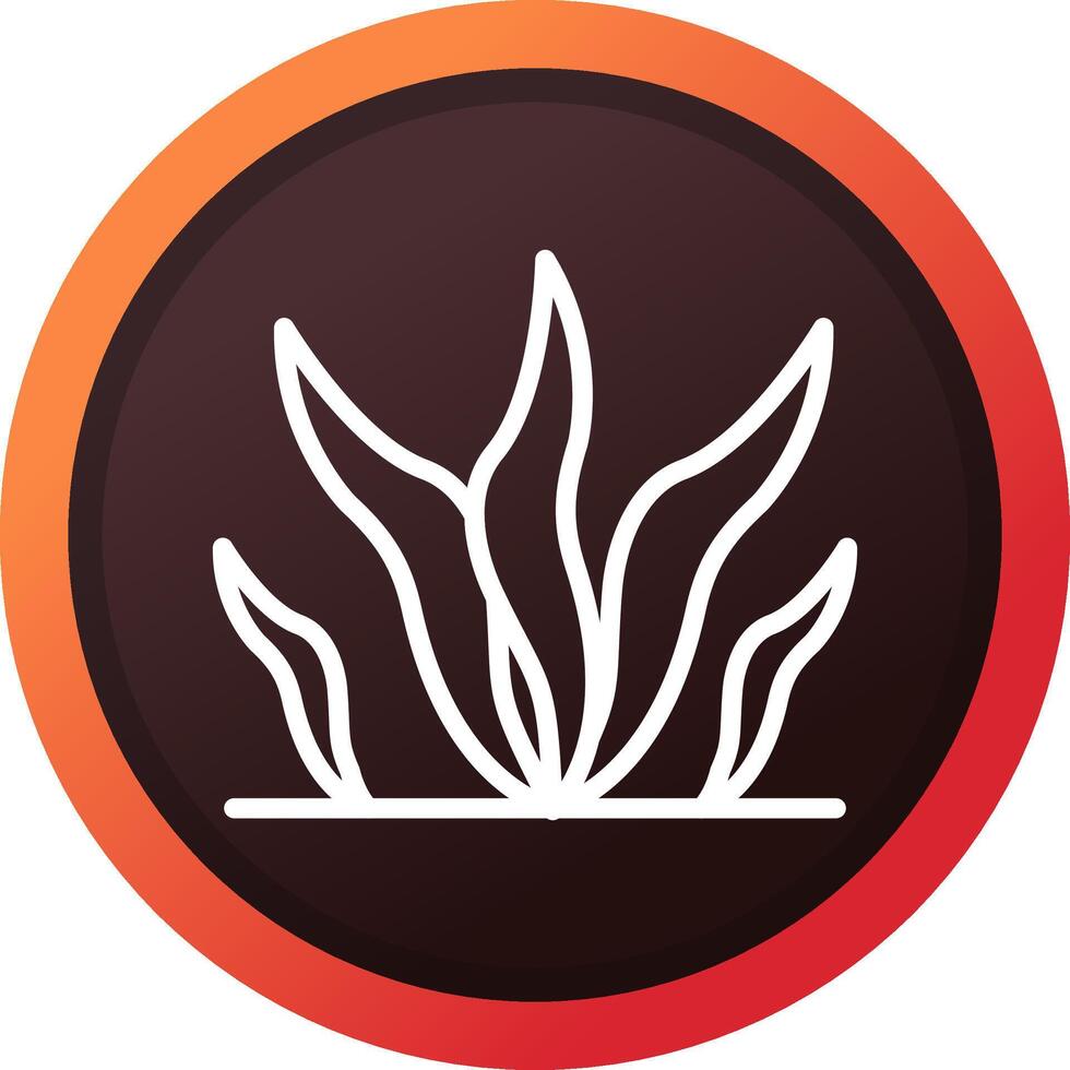 Alga Creative Icon Design vector