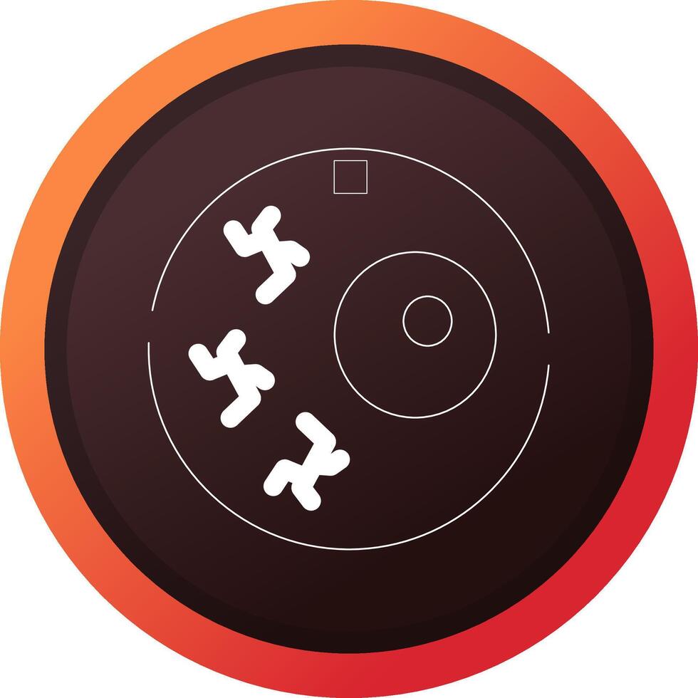 Optic Nerve Creative Icon Design vector