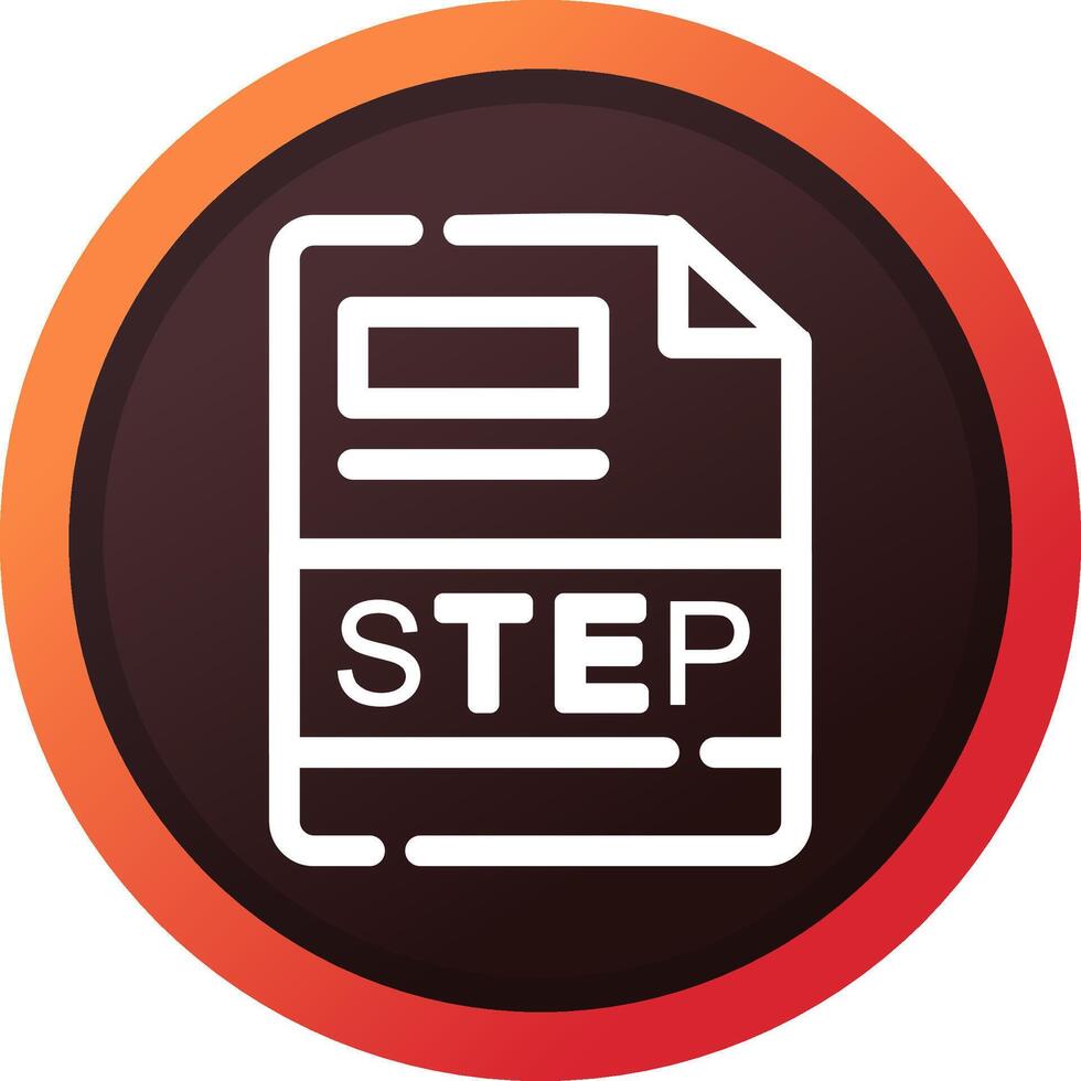 STEP Creative Icon Design vector