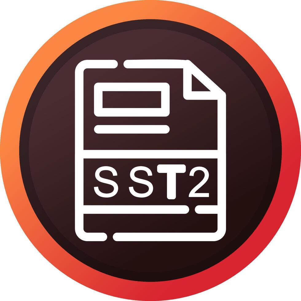 SST2 Creative Icon Design vector