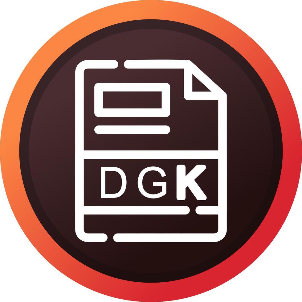 DGK Creative Icon Design vector