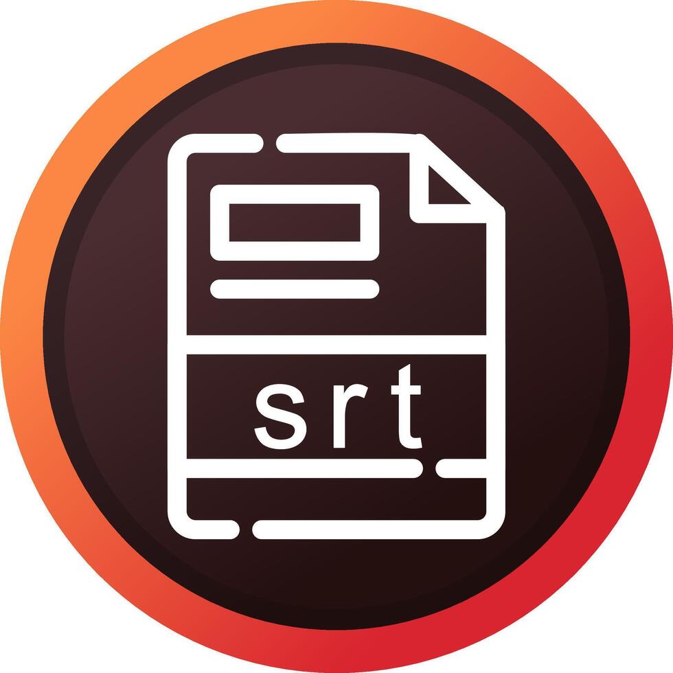 srt Creative Icon Design vector