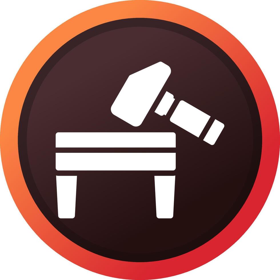 Anvil Creative Icon Design vector