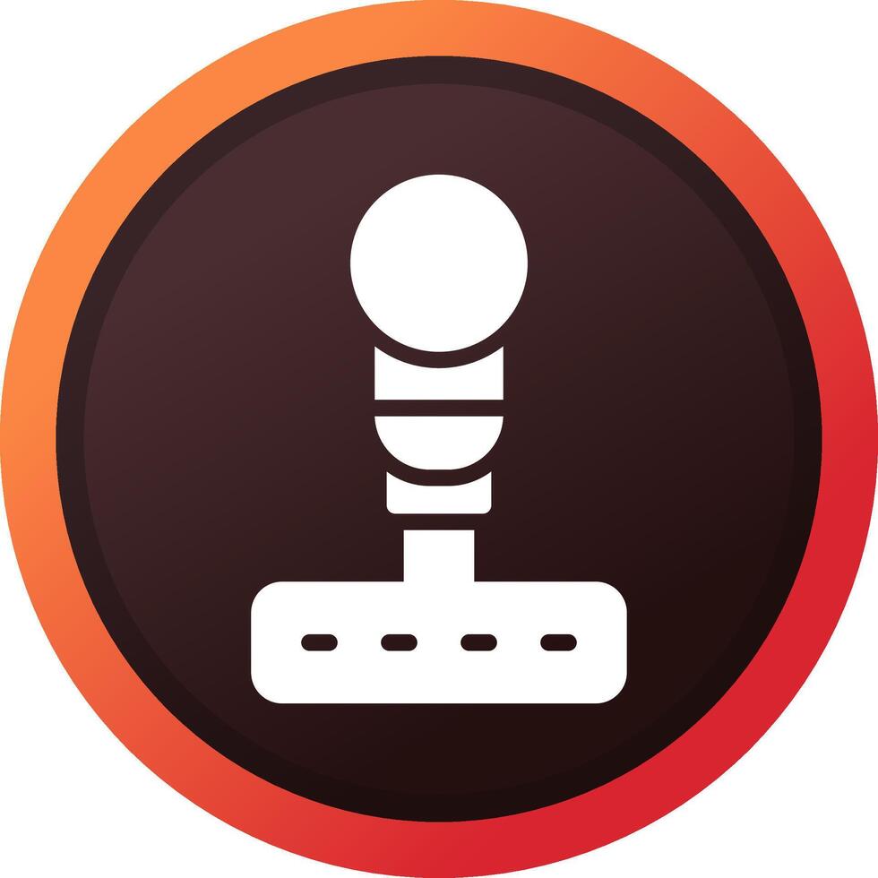 Joystick Creative Icon Design vector
