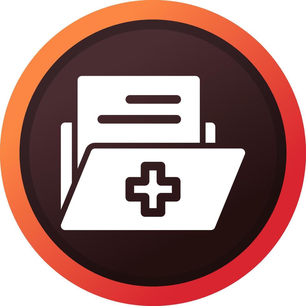 Medical History Creative Icon Design vector