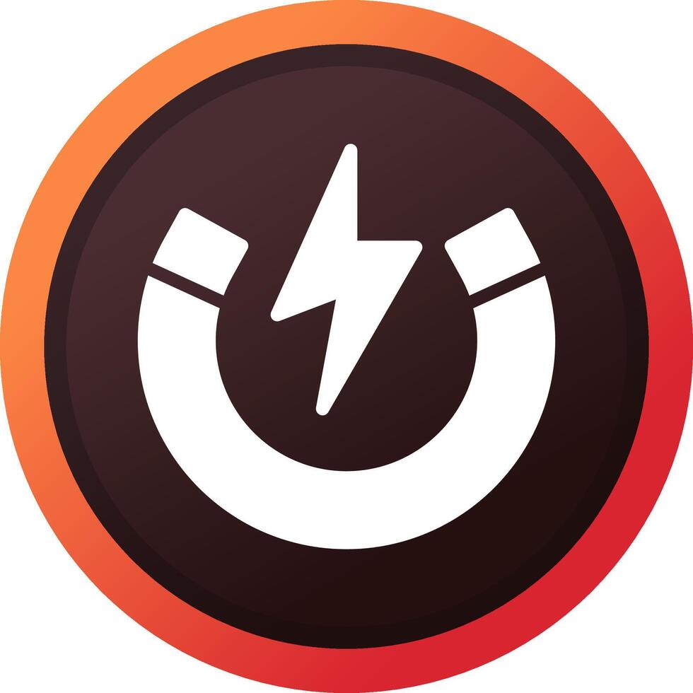 Magnet Creative Icon Design vector