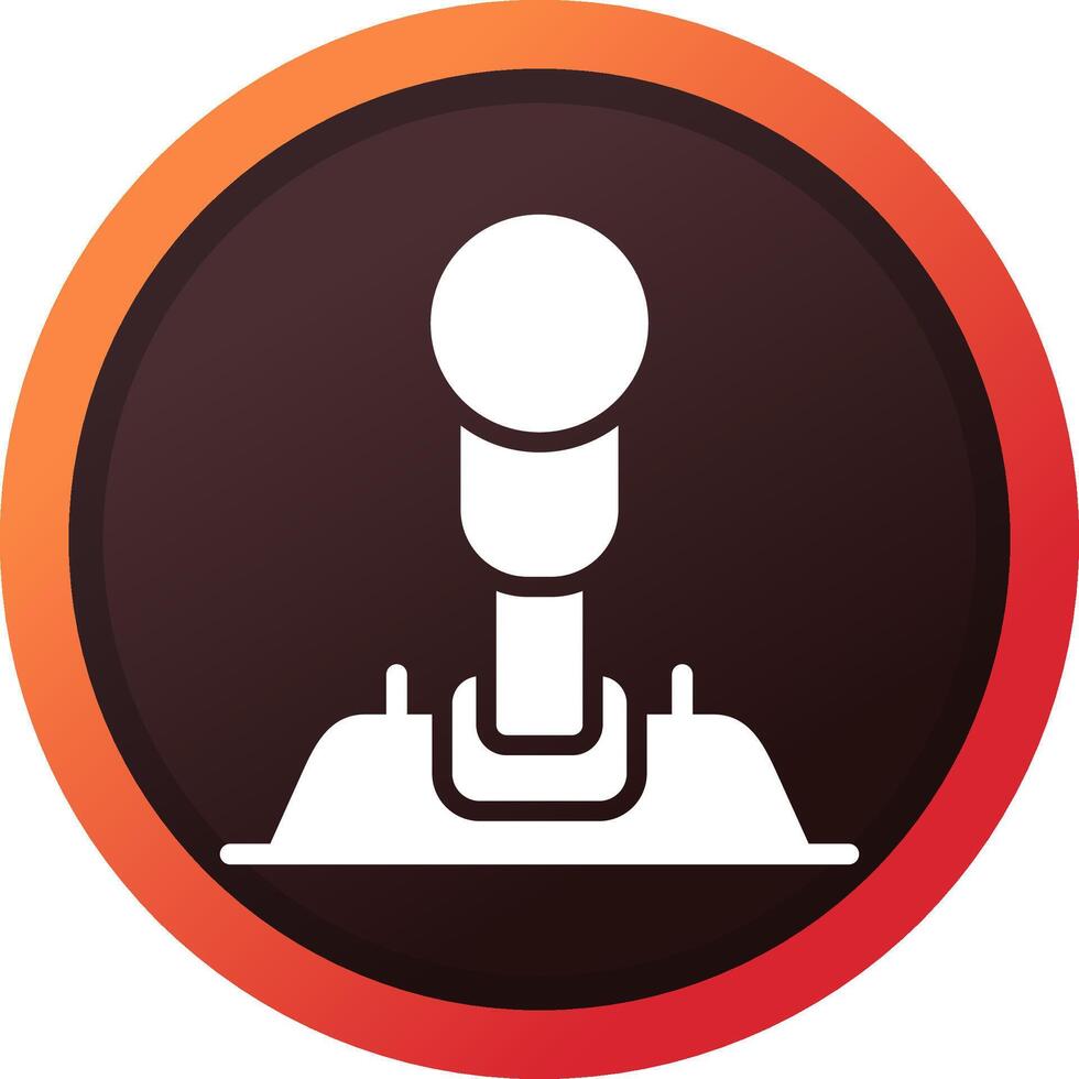 Joystick Creative Icon Design vector