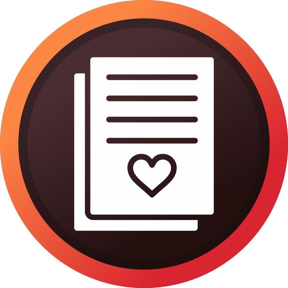 Love Letter Creative Icon Design vector