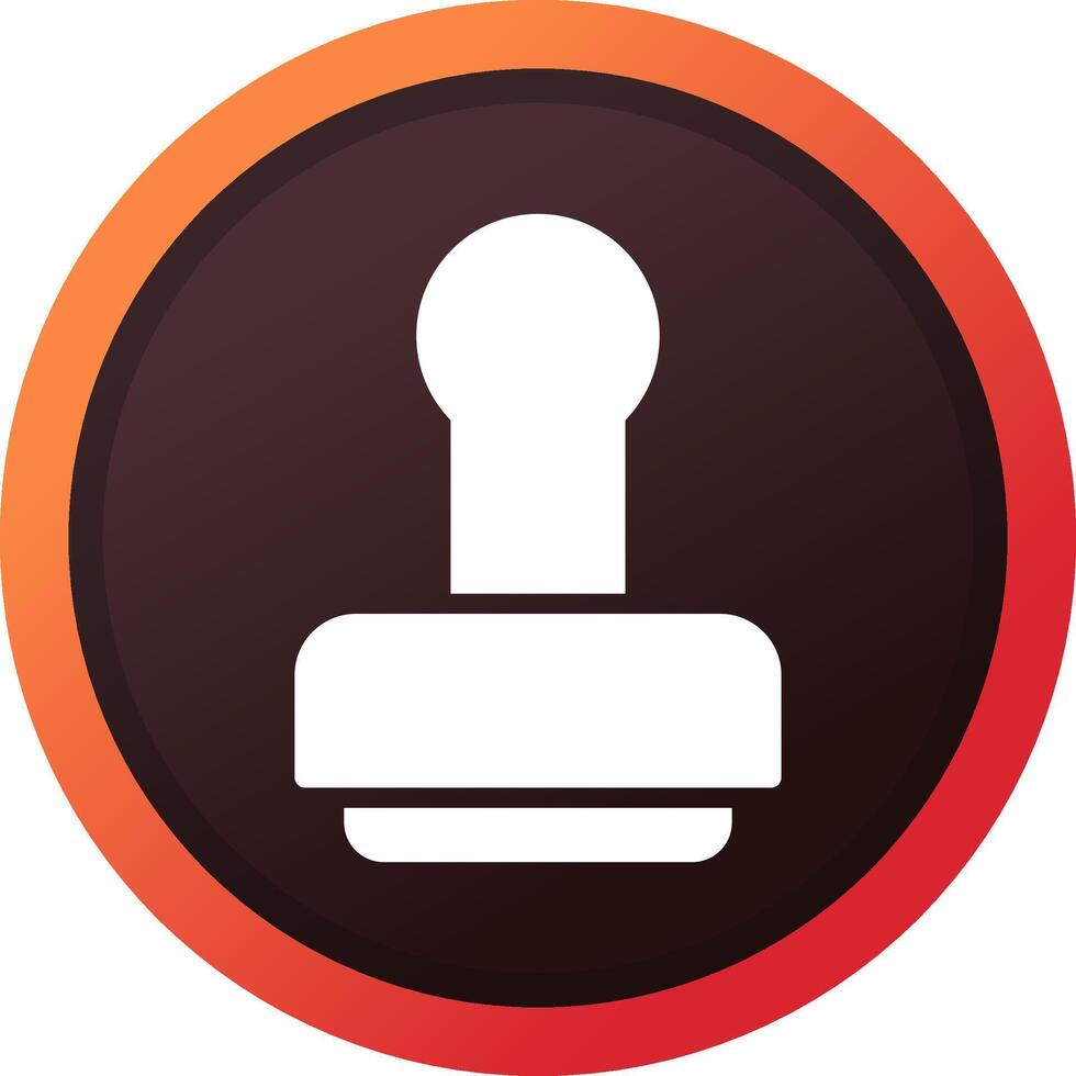 Stamp Creative Icon Design vector