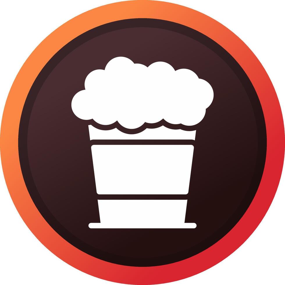 Popcorn Creative Icon Design vector