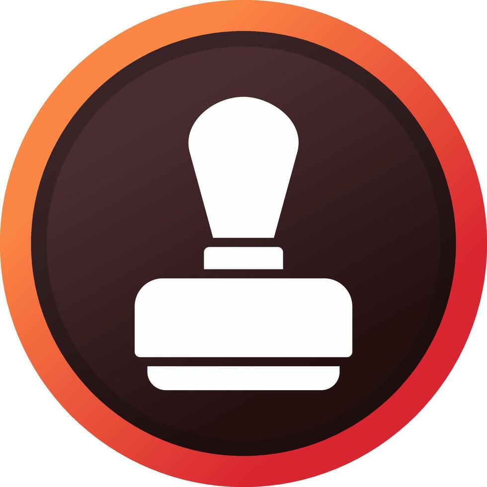Stamp Creative Icon Design vector
