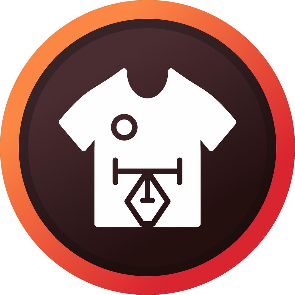 T Shirt Creative Icon Design vector