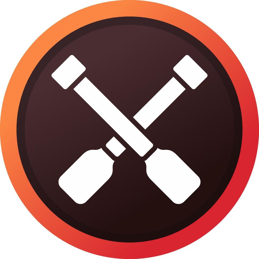 Rowing Creative Icon Design vector
