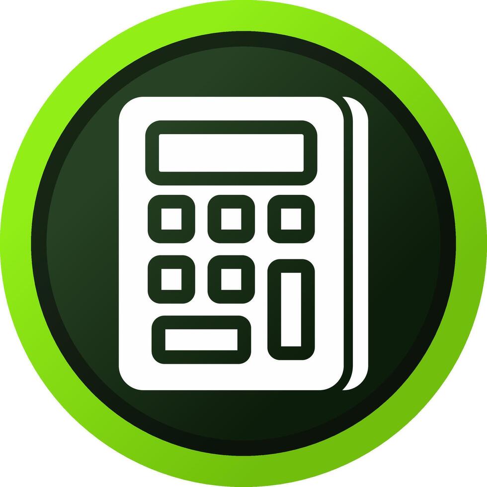 Calculator Creative Icon Design vector