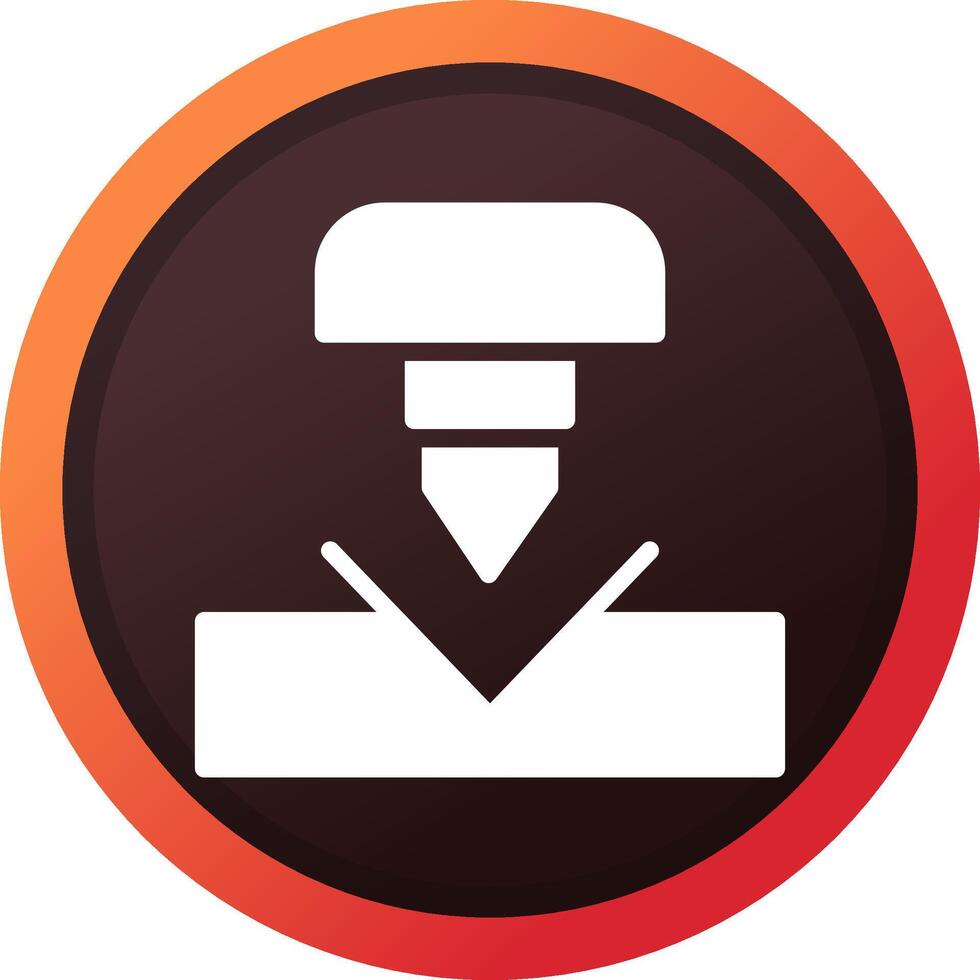 Bending Creative Icon Design vector