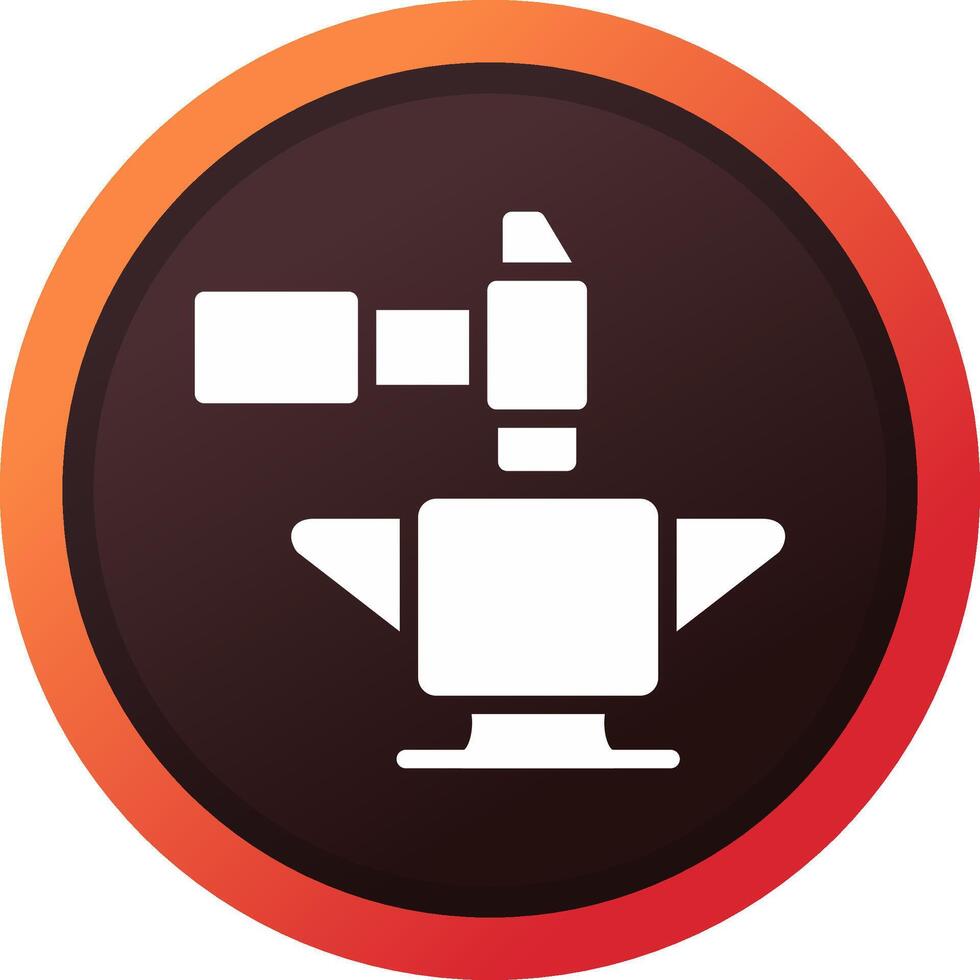 Anvil Creative Icon Design vector