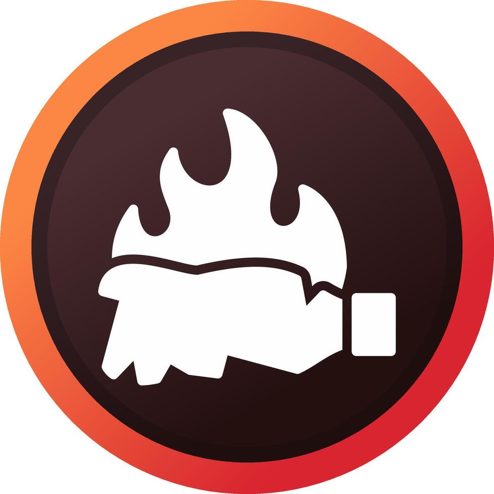 Burn Creative Icon Design vector