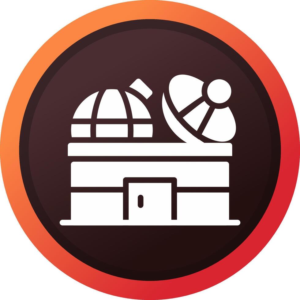 Observatory Creative Icon Design vector