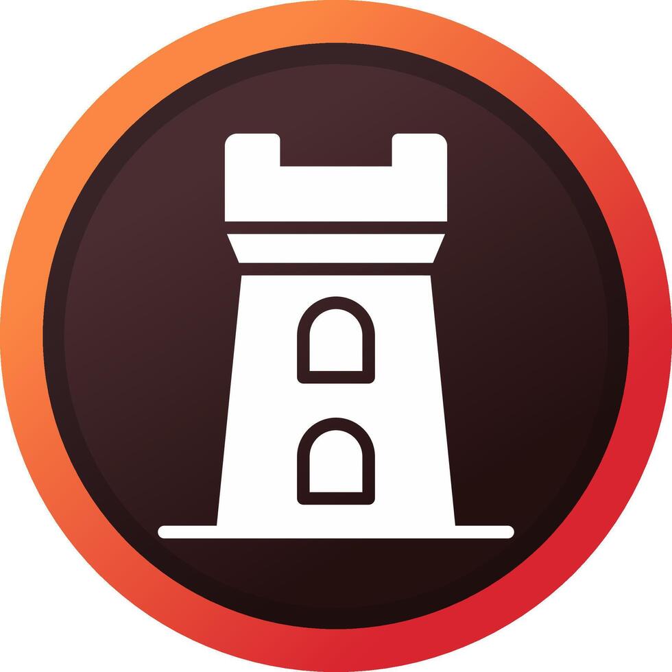 Tower Creative Icon Design vector