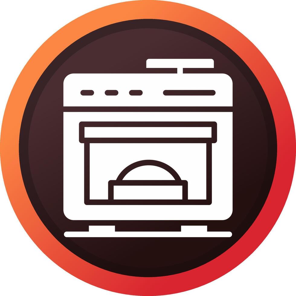 Oven Creative Icon Design vector
