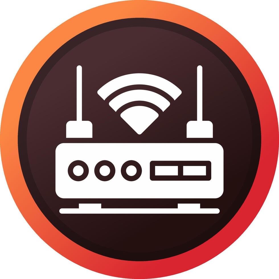 Wifi Creative Icon Design vector