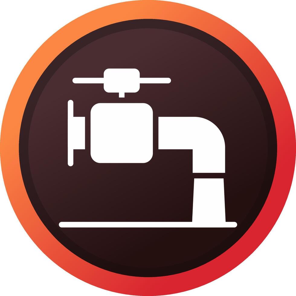 Faucet Creative Icon Design vector