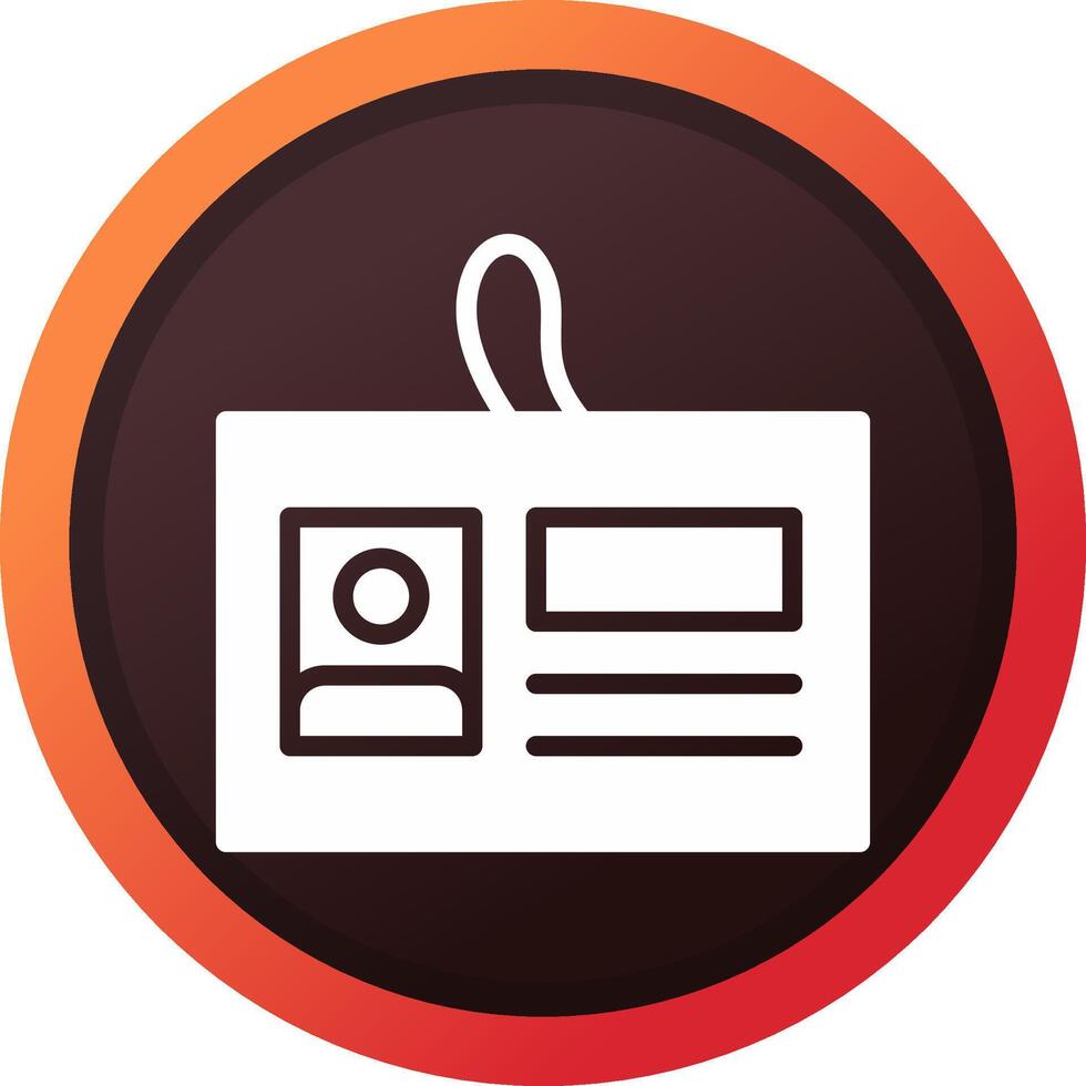 Student Card Creative Icon Design vector