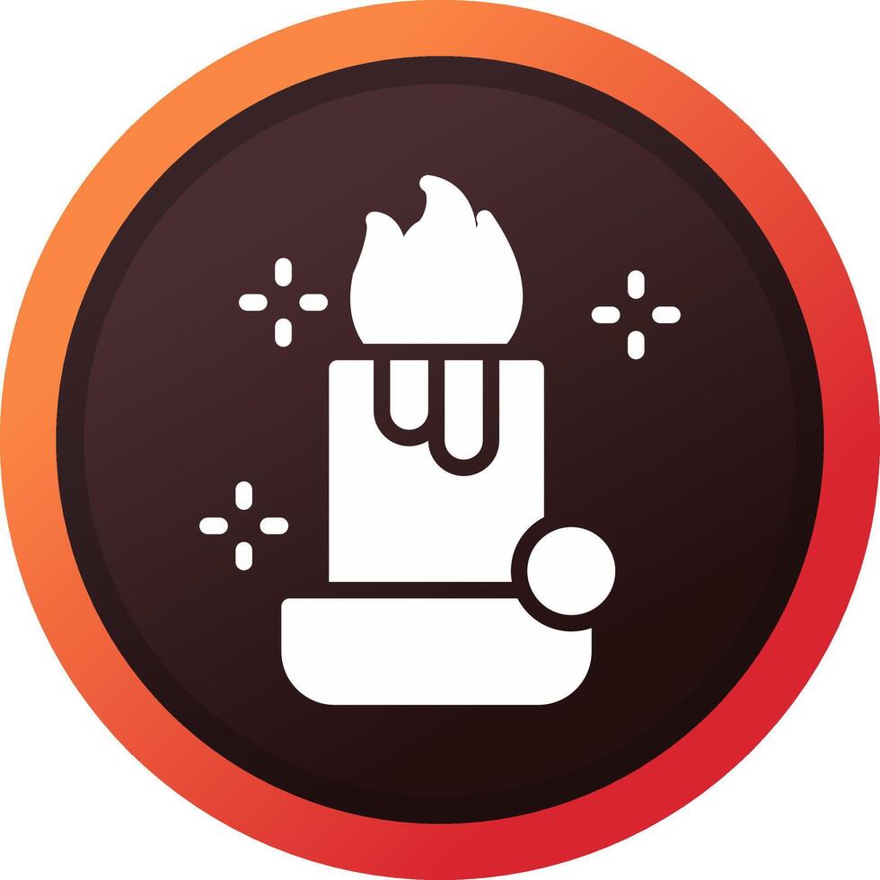 Candle Creative Icon Design vector