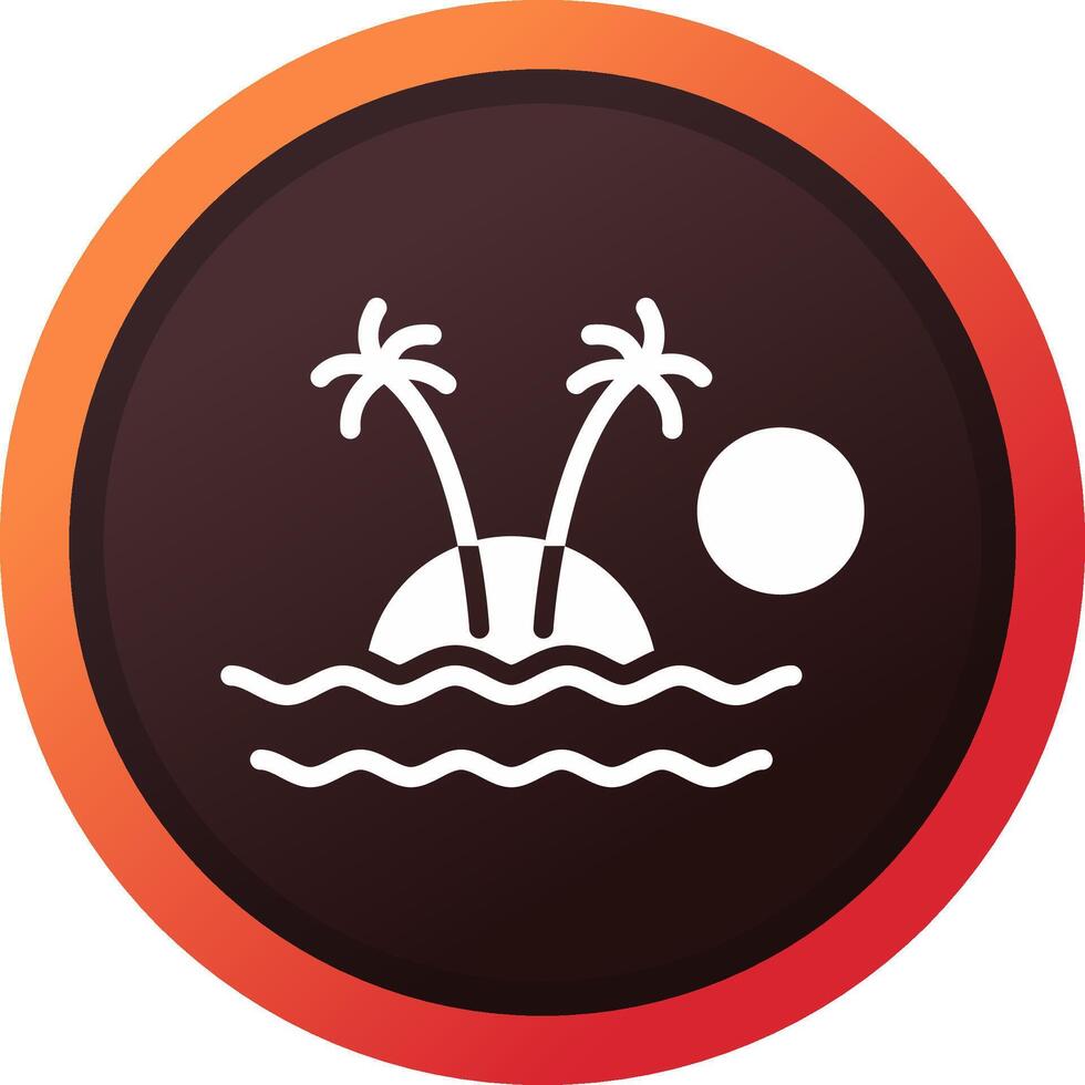 Island Creative Icon Design vector