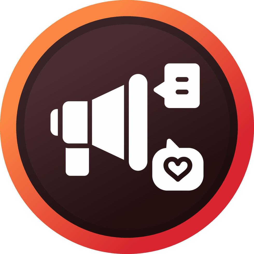Campaign Creative Icon Design vector