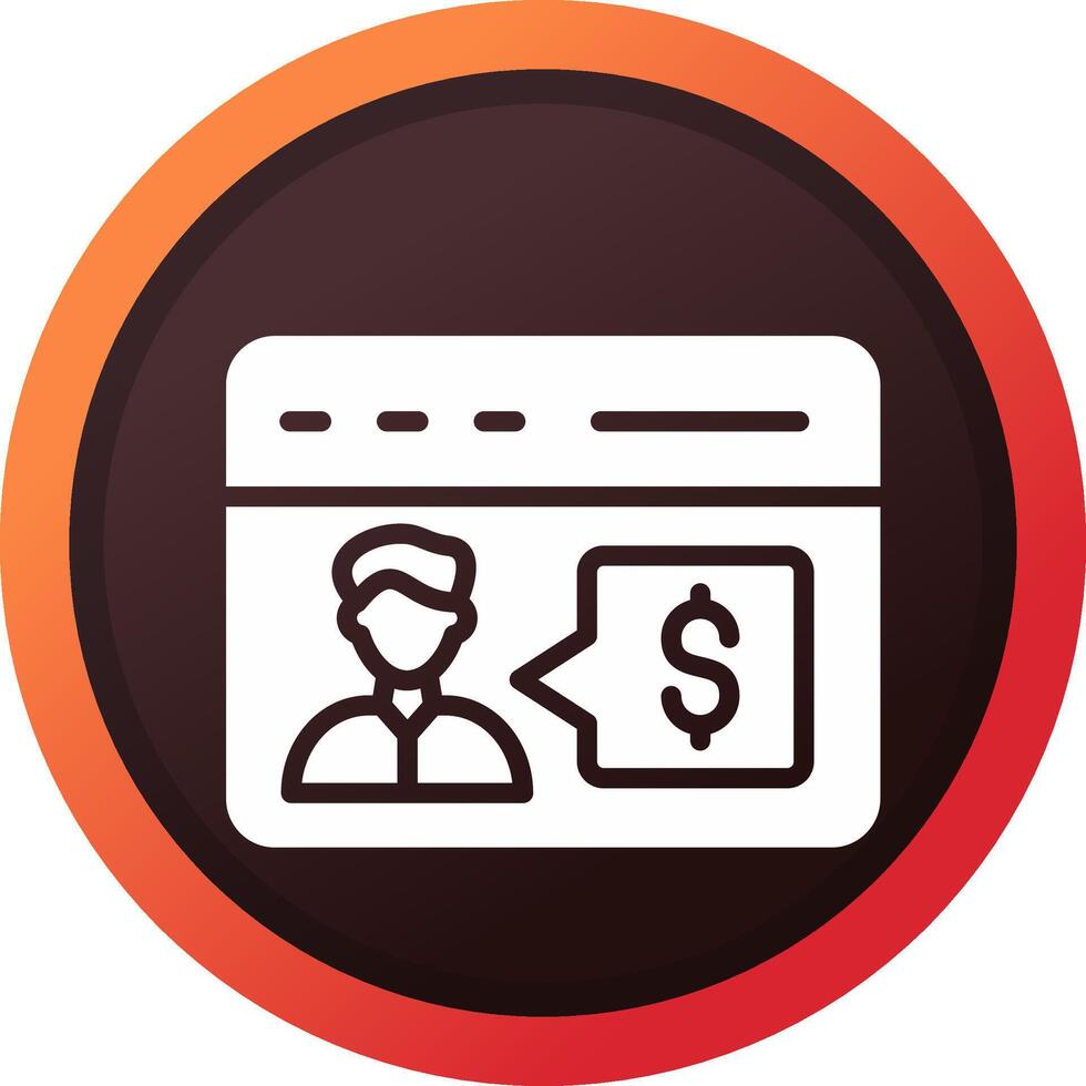Backer Creative Icon Design vector