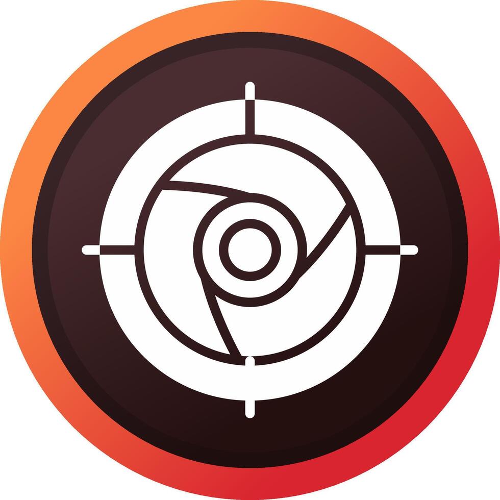 Shutter Creative Icon Design vector