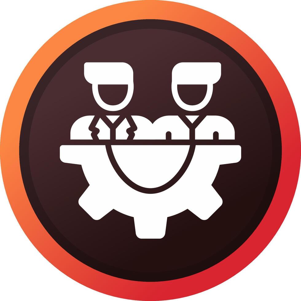 Workforce Creative Icon Design vector