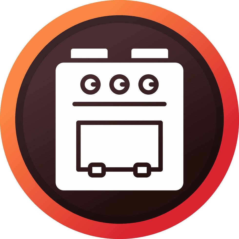 Oven Creative Icon Design vector