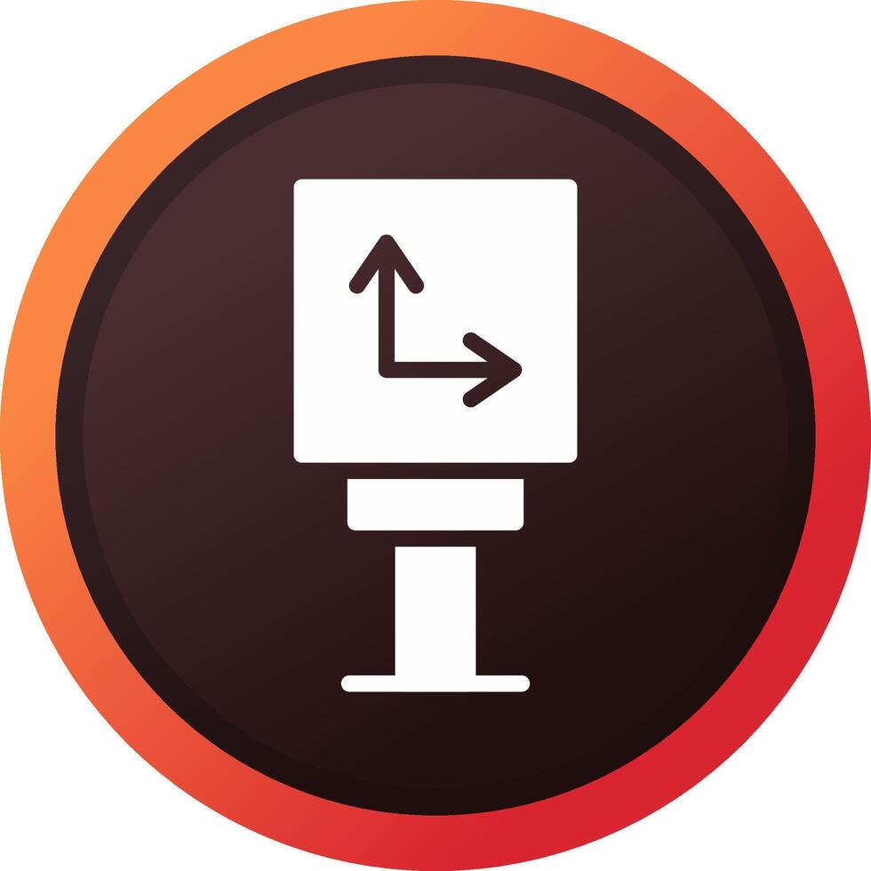 Roads Creative Icon Design vector