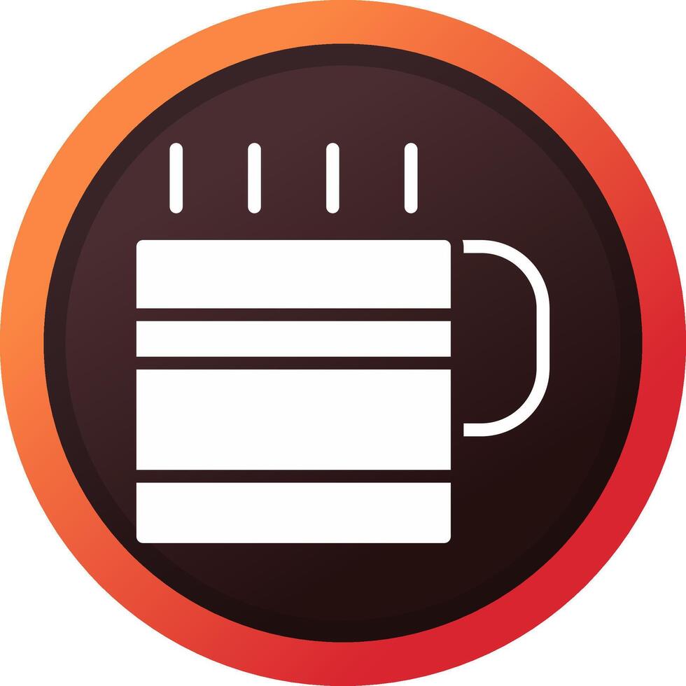 Hot Drink Creative Icon Design vector