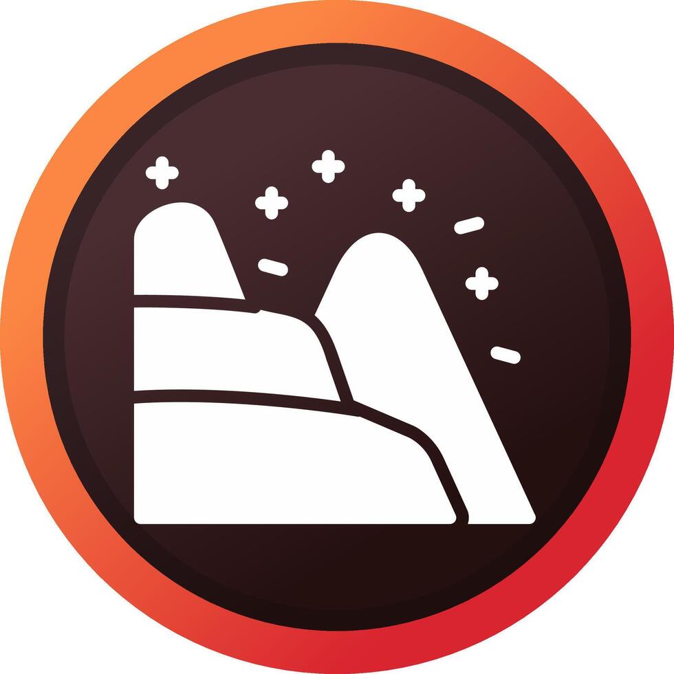 Mountain Creative Icon Design vector