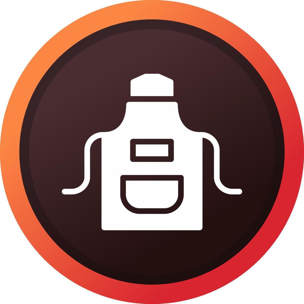 Apron Creative Icon Design vector