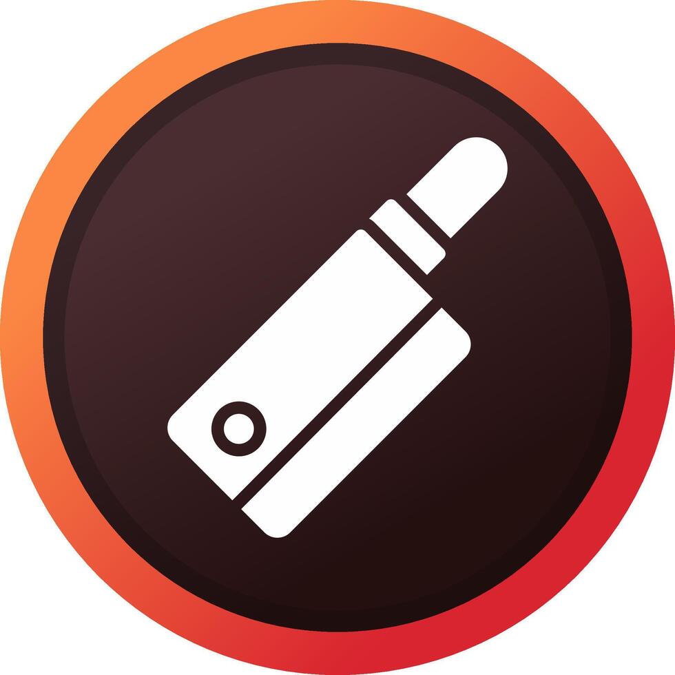 diseño de icono creativo de cuchillo vector