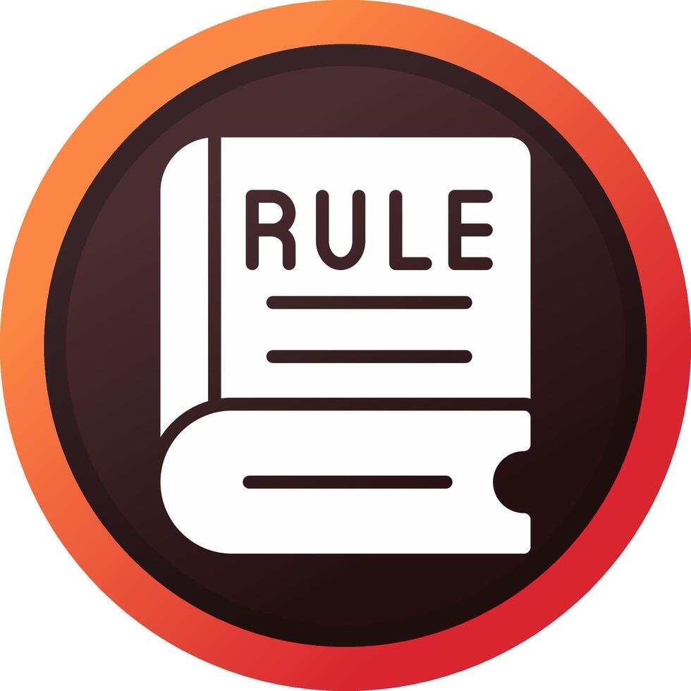 Rule Creative Icon Design vector