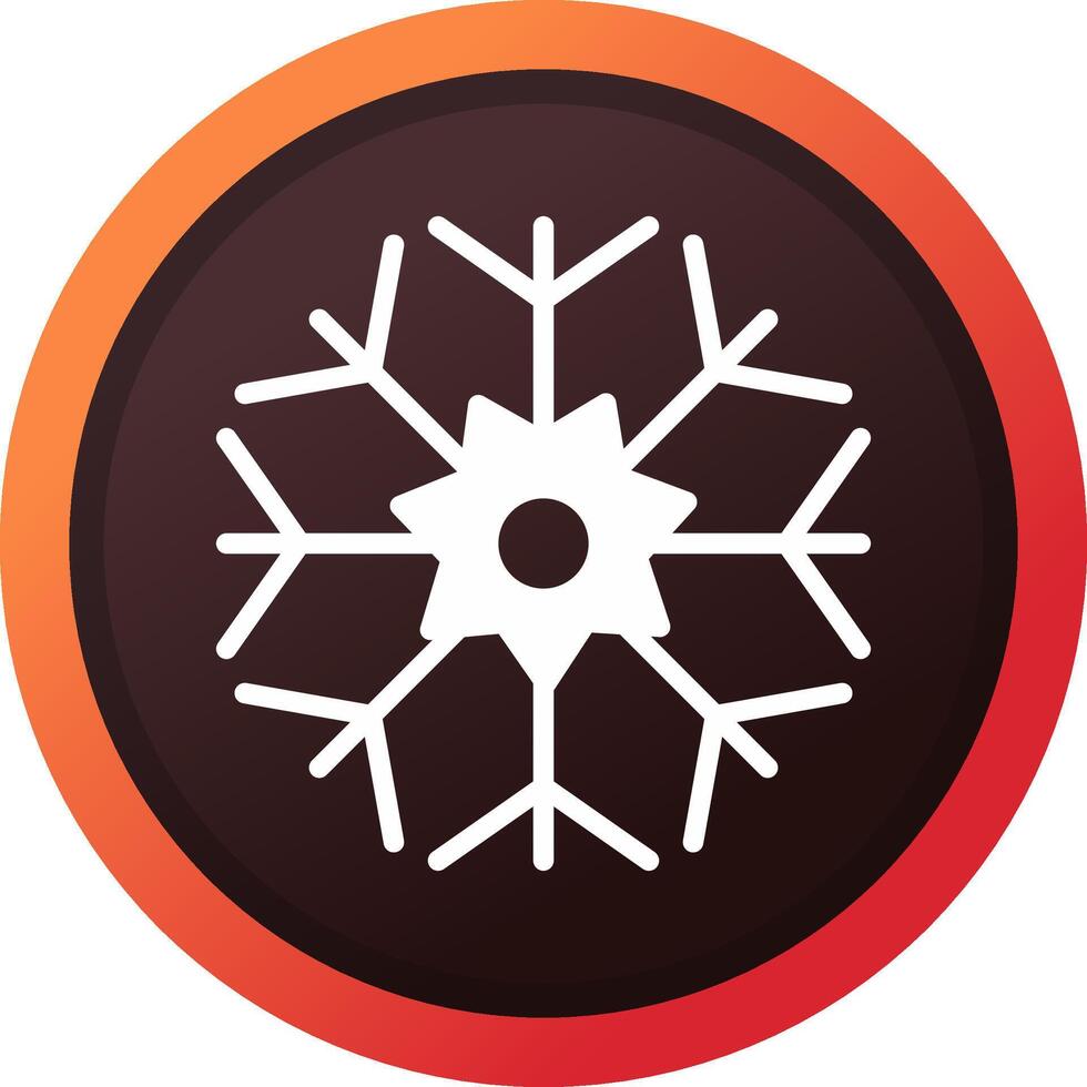 Snowflake Creative Icon Design vector