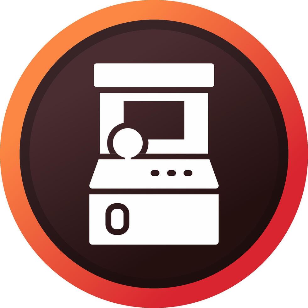 glyph Gradient Corner Design vector