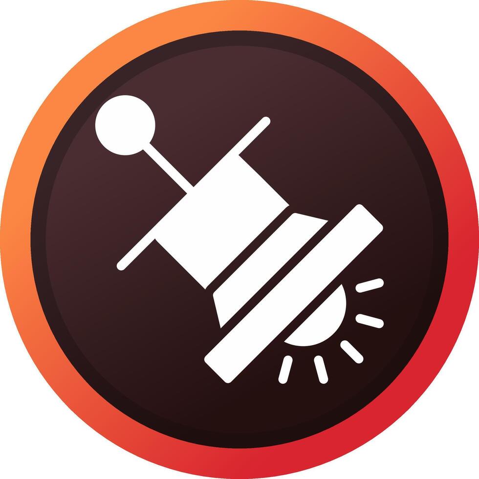 Spotlight Creative Icon Design vector