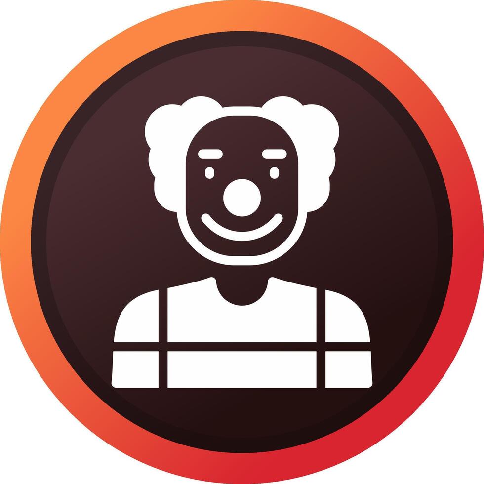 Clown Creative Icon Design vector