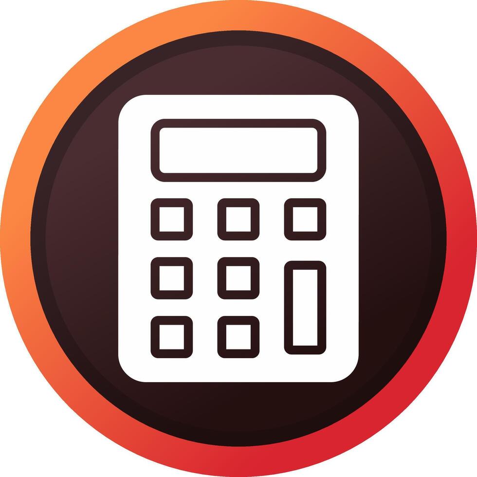 Calculator Creative Icon Design vector