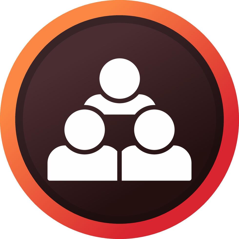 Audience Creative Icon Design vector