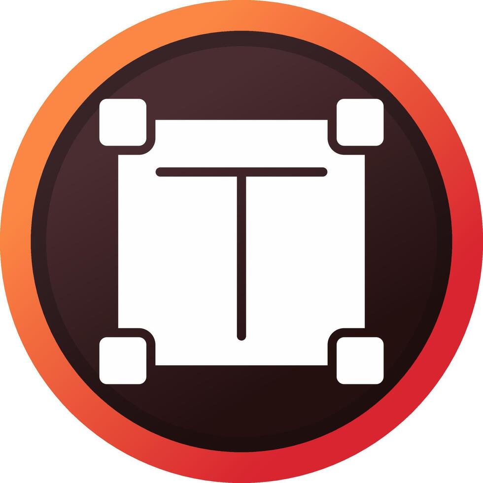 Text Box Creative Icon Design vector