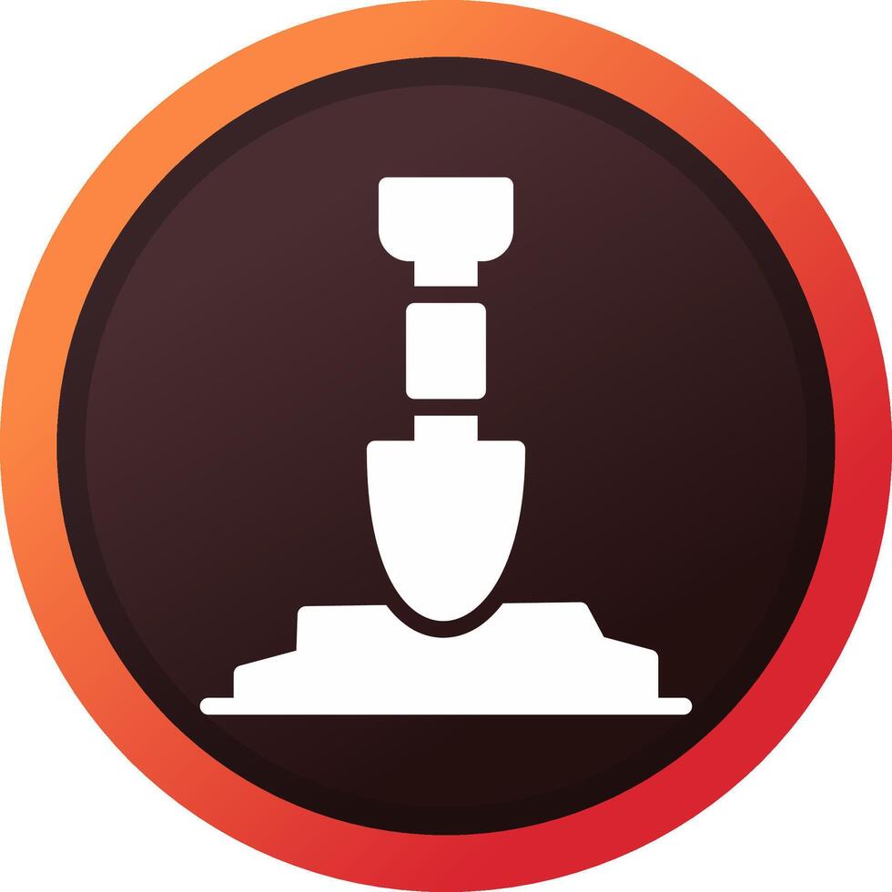 Shovel Creative Icon Design vector