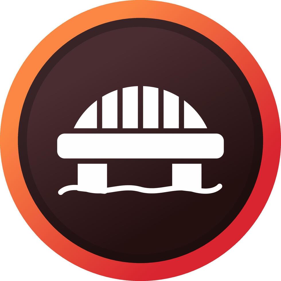 Bridge Creative Icon Design vector